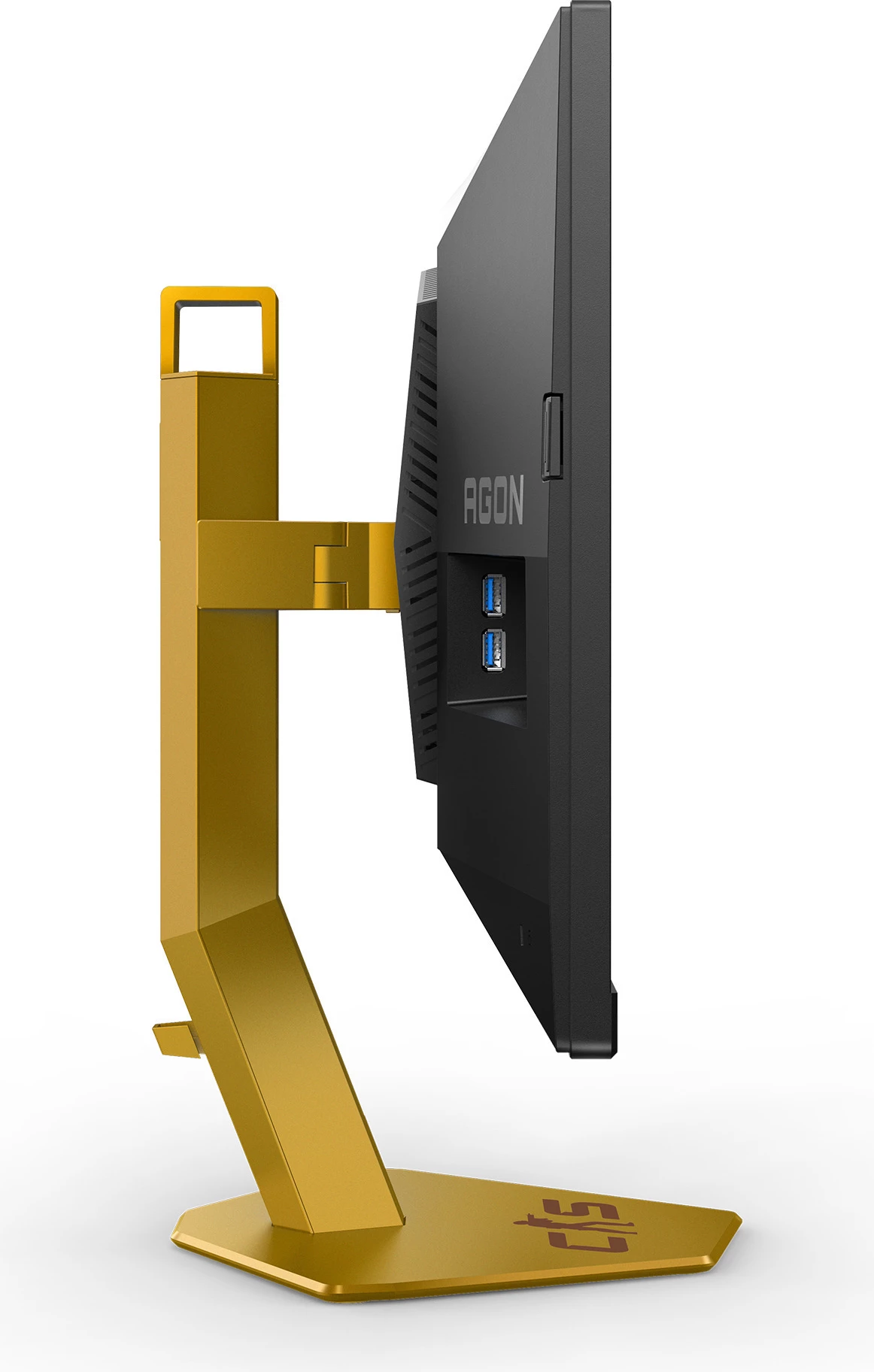 AOC AGON PRO CS24A Counter-Strike 2 Edition, 610Hz Gaming-Monitor (61.2 cm (24.1"), Black/Gold, FullHD, Fast-TN, HDMI, DP, USB-Hub)