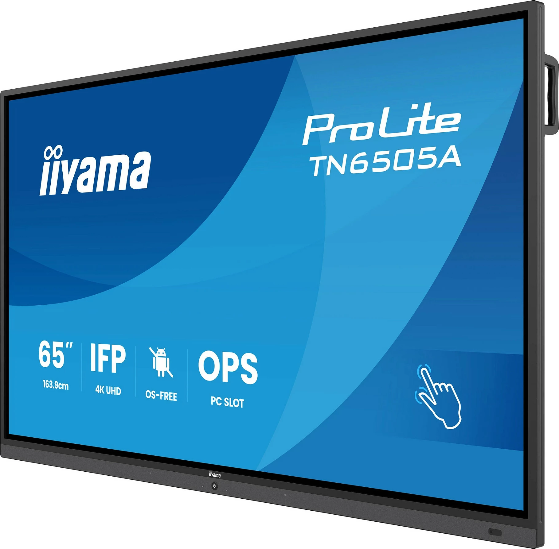 Ekran interaktiv iiyama ProLite TN6505A-B1AG, 65" 4K UHD Touch