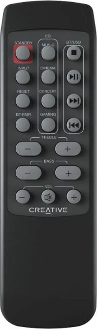 Altoparlantë Creative T100 (51MF1690AA000), 2.0, 40W RMS, Bluetooth 5.0, Optical/AUX/USB, zi, set 2 copë