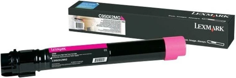 Toner Lexmark C950X2MG kapacitet shumë i lartë deri 24,000 faqe magenta