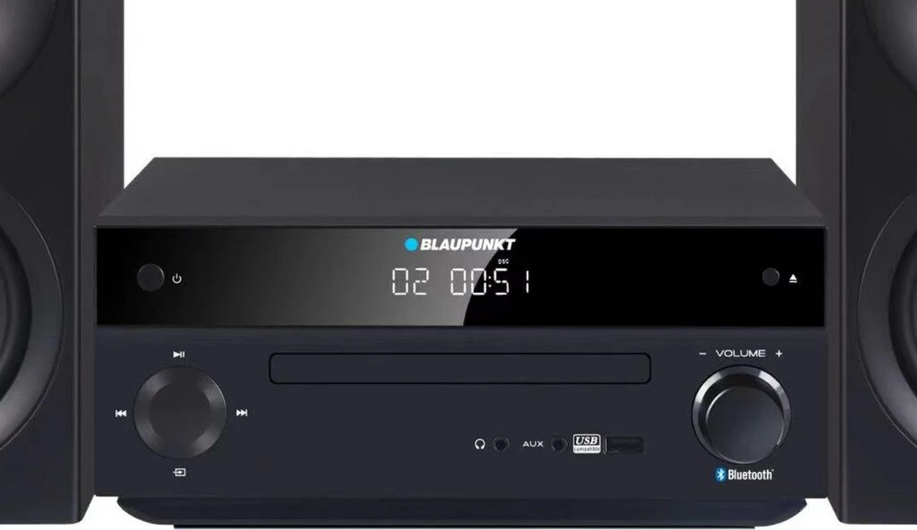 Mini-tower Blaupunkt MS30.2BT me Bluetooth, i zi