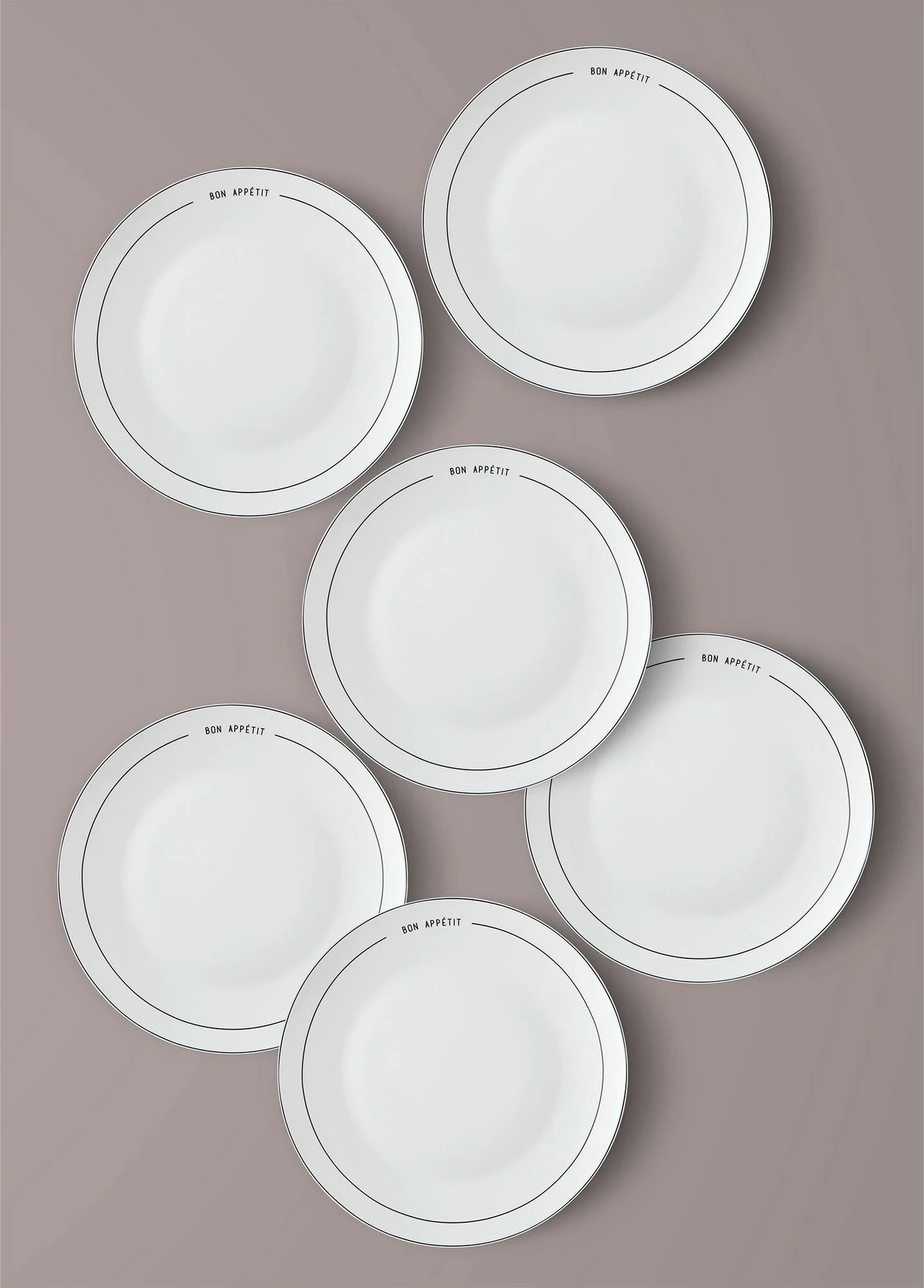 Set pjatash shërbimi (6 copë), Hermia, DNR0076