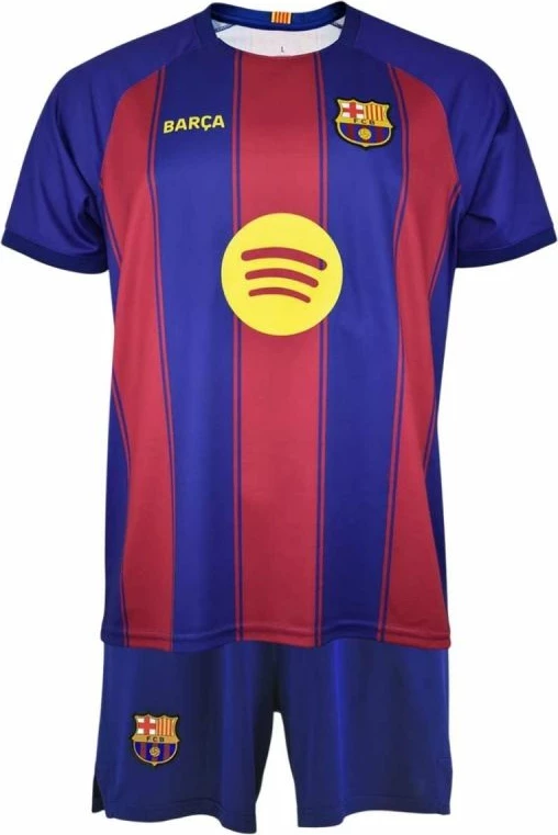 Set tifozësh për fëmijë FC Barcelona Lewandowski, kuqe/kaltër [Madhësia: 140]