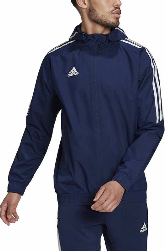Jakne për futboll adidas Condivo 22 për meshkuj, blu marin [Madhësia: M]