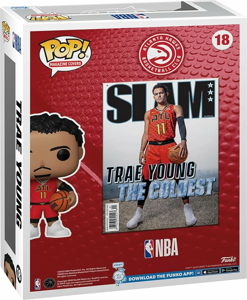 Figurë koleksionuese Funko Pop! NBA Cover: Slam - Trae Young
