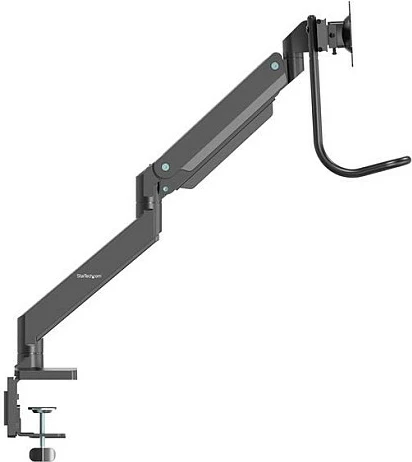 Krah për 2 monitorë StarTech Dual Monitor Arm, VESA 75x75/100x100, clamp/grommet, deri 32", i zi