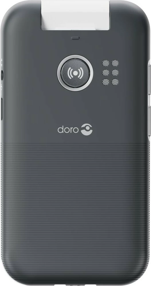 Celular Doro Leva L30, Clamshell, 2.8", 2 MP, 1150 mAh, E zezë, E bardhë