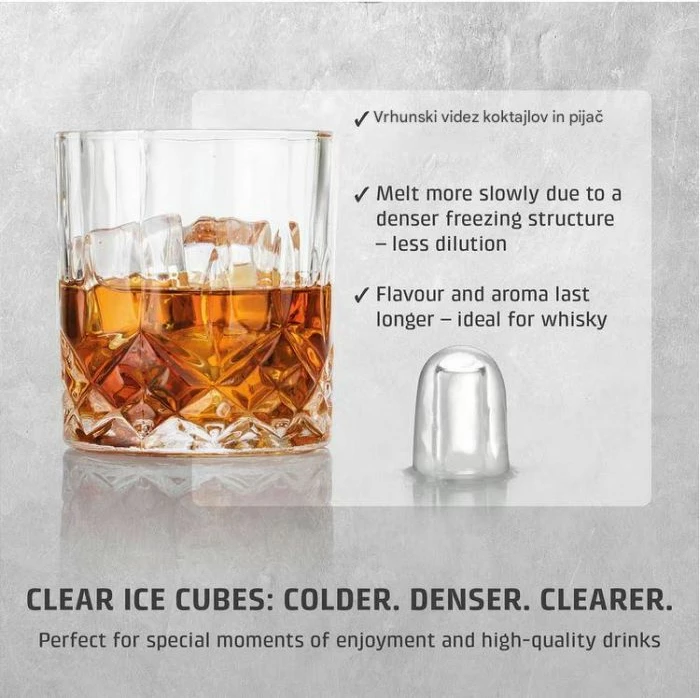 Aparat për kube akulli CASO Clear Ice Advanced 3403, kompresor, 8–12 min, 48 dB, i zi