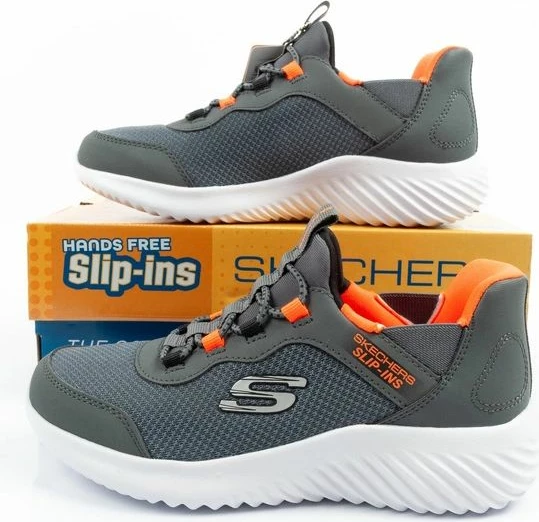 Atlete për fëmijë Skechers, gri [Madhësia: 30]