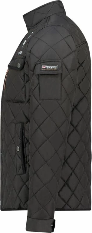 Jakne për meshkuj Geographical Norway, e zezë