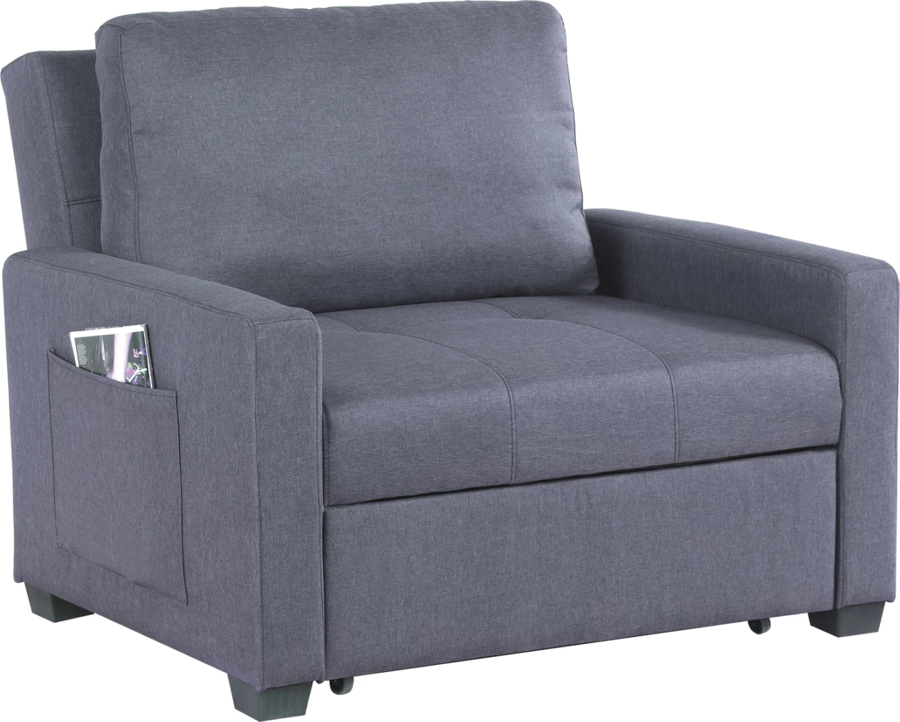 Karrige-shtrat Kanna FH3038.10, ngjyrë gri, 112x96x85 cm