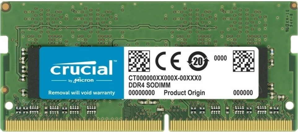 RAM Memorje Crucial DDR4 SODIMM 16GB 3200MHz për laptop