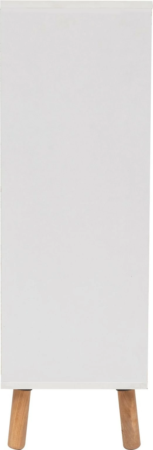 Dollap multifunksional Skye Decor, Multilüx Daisy, i bardhë, lejla, 95x111x36cm
