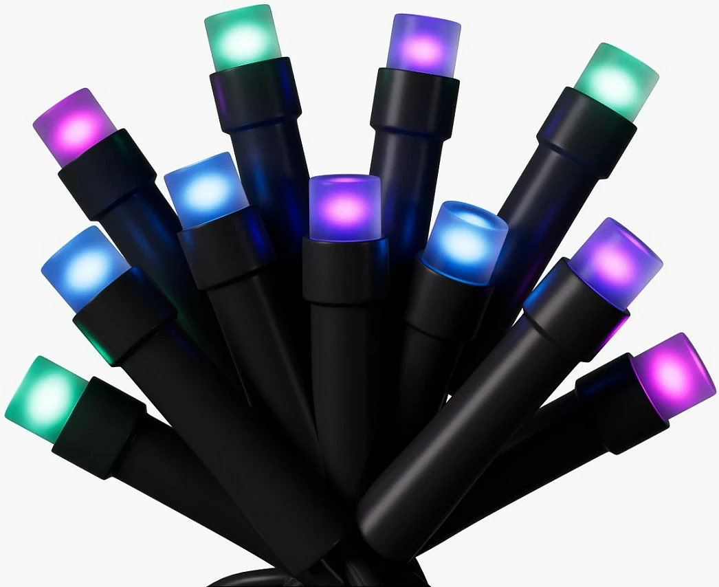 Lichterkete smart Nanoleaf Holiday, 250 LED, 20m, Wi‑Fi/Bluetooth, RGB