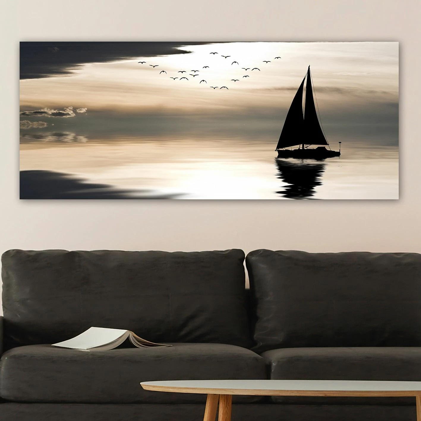 Pikturë dekorative në kanavacë, shumëngjyrëshe, Wallity YTY247761010_50120, 50x120cm