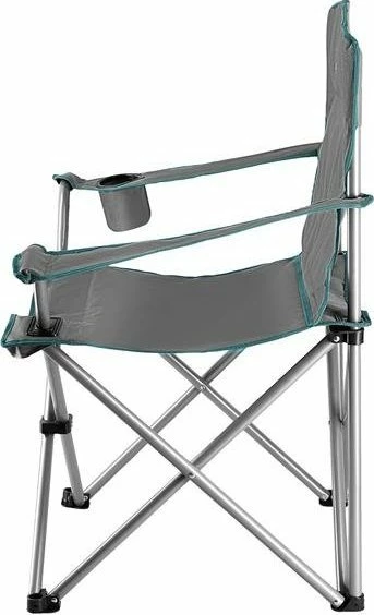 Karrige kampingu Nils Extreme NC3079 600D Oxford e palosshme 130 kg, me mbajtëse gote, me çantë, gri-jeshile