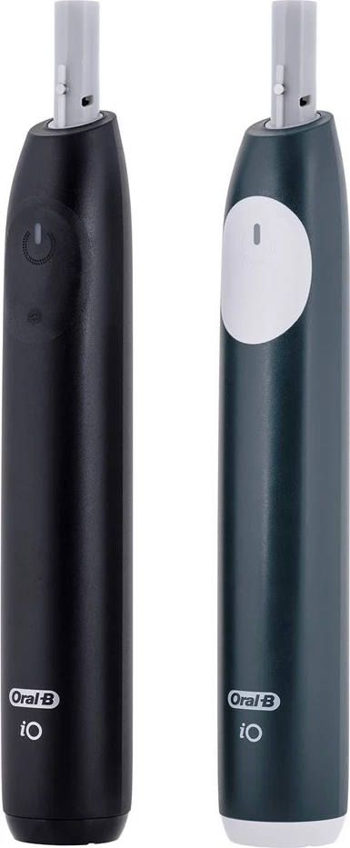 Furçë dhëmbësh elektrike Braun Oral-B iO Series 2 +1, e zezë dhe e gjelbër, set prej 2 copë
