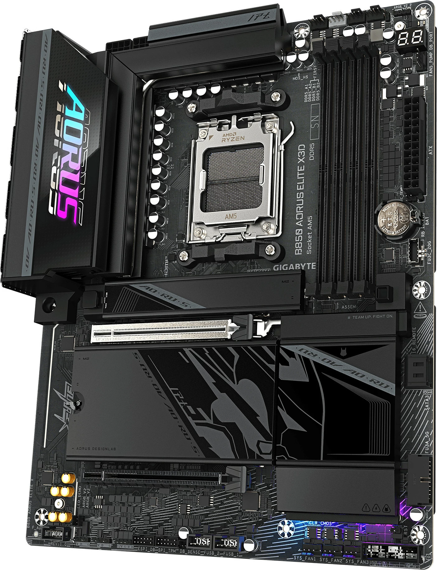 Pllakë amë Gigabyte B850 AORUS ELITE X3D, Socket AM5, 4x DDR5, HDMI