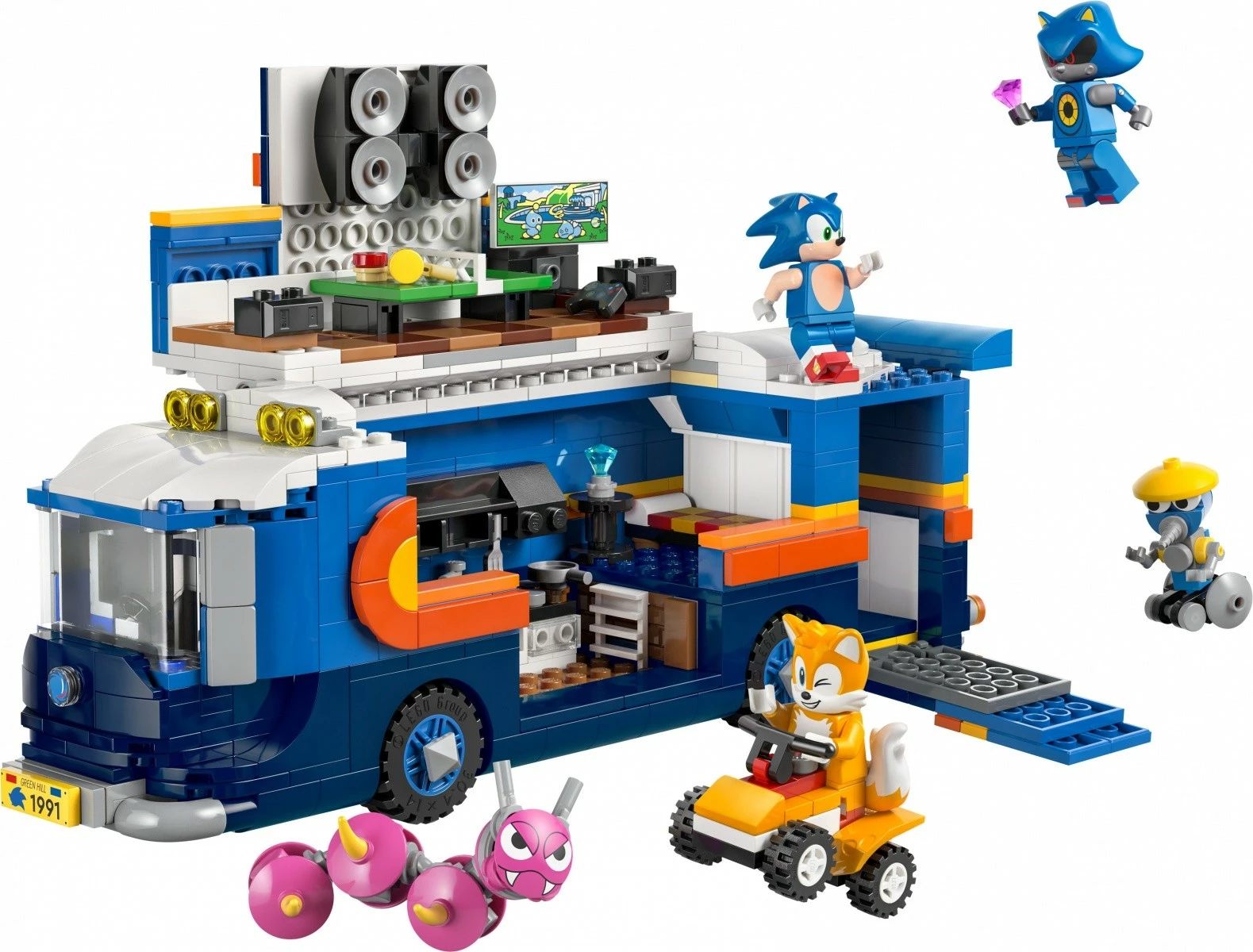 Set LEGO Sonic the Hedgehog 77006, kamion komandues, 747 pjesë, me figura