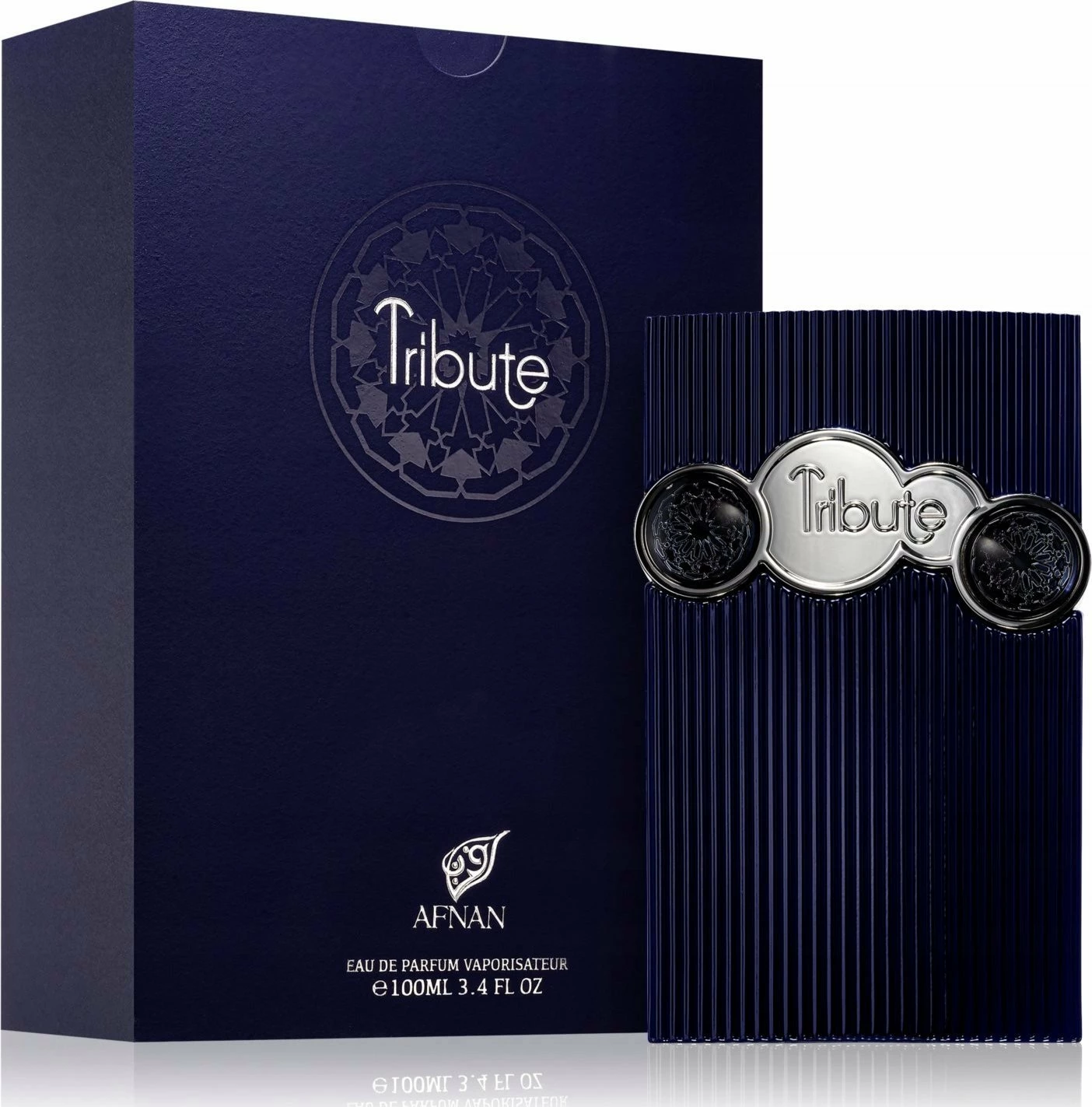 Parfum meshkuj Afnan Tribute Blue Eau de Parfum (EDP) 100 ml, blu