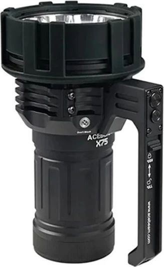 Elektrik dore AceBeam X75 XHP 70.3, LED, IP68, i zi