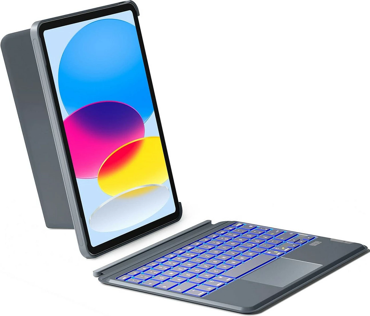 Tastierë Inateck KB04112_GRAY për iPad Air 11, me touchpad, gri