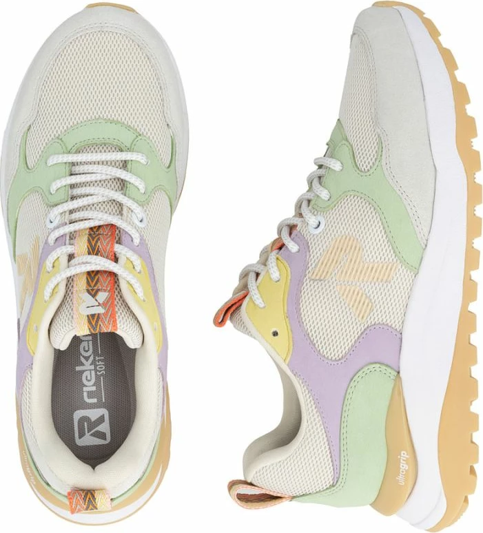 Atlete femra Rieker W2506-60, bezhë