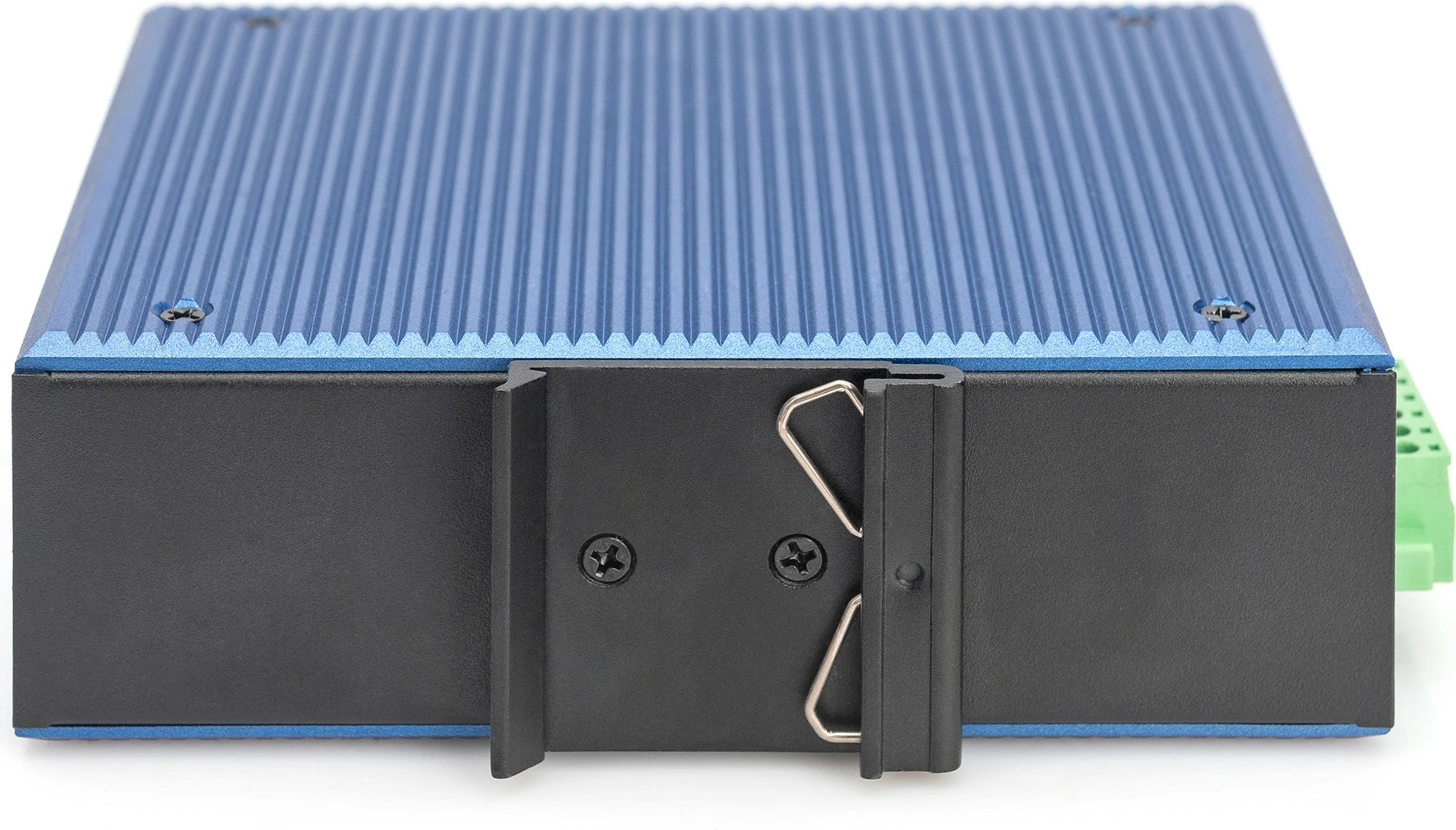 Switch industrial Digitus DN-651156, 8x RJ45 GE, 2x SFP, menaxhim L2, kasë metalike, IP40, blu