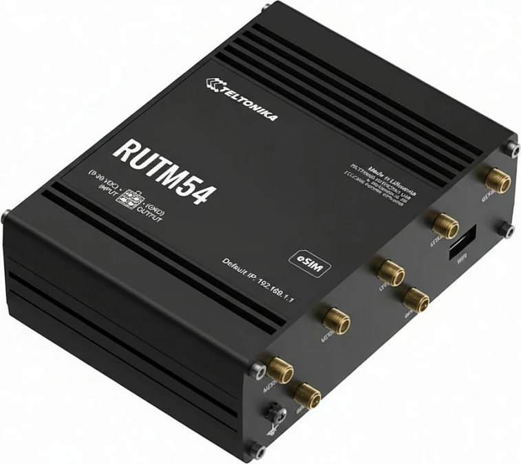 Router Teltonika RUTM54, Dual 5G, eSIM, i zi
