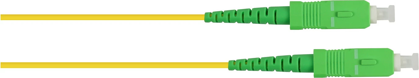Kablë fibër optike GoodConnections LW-S907LASA, FTTH G.652D, LC-SC APC, 7.5 m, e verdhë