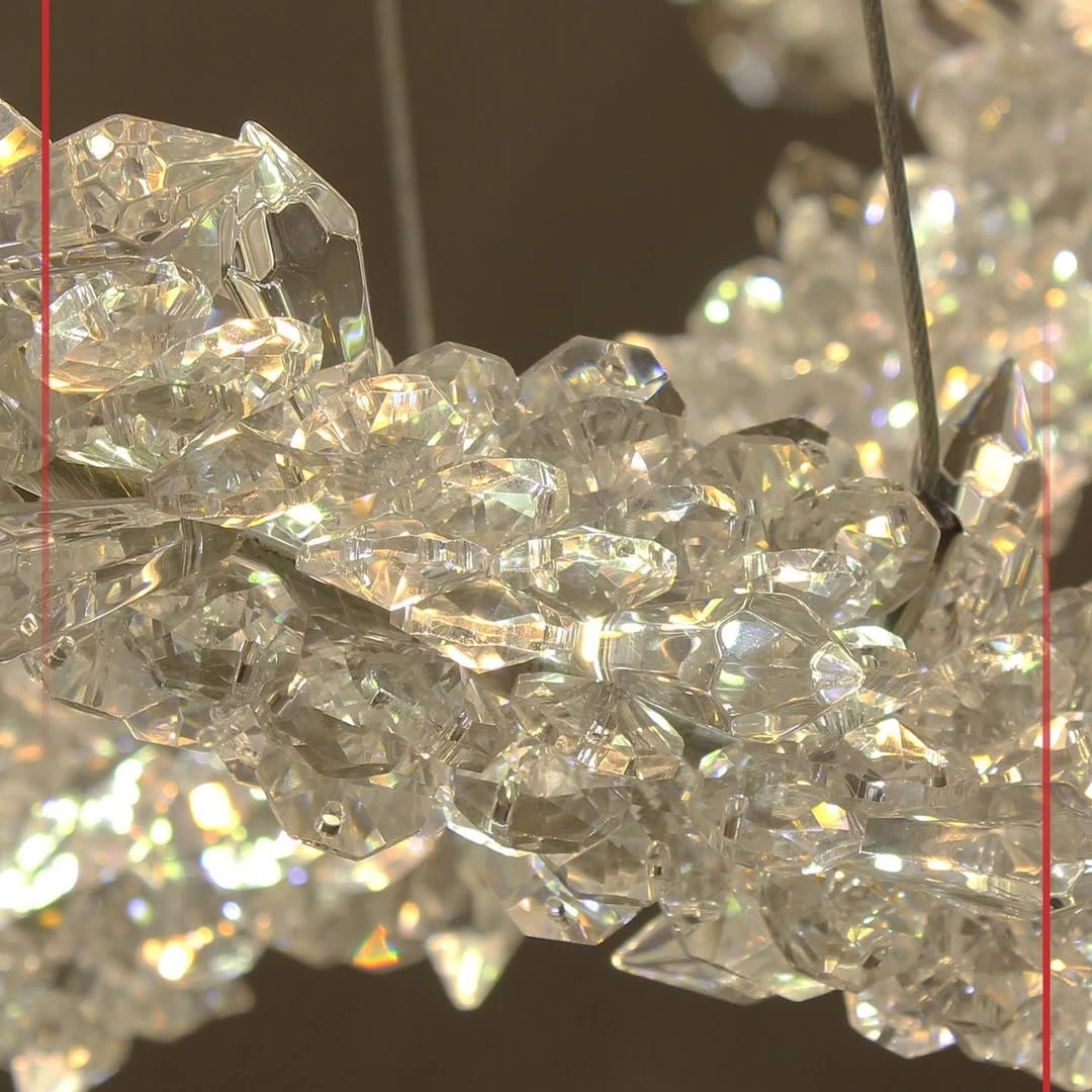 Abazhur kristal i varur LED H18-50