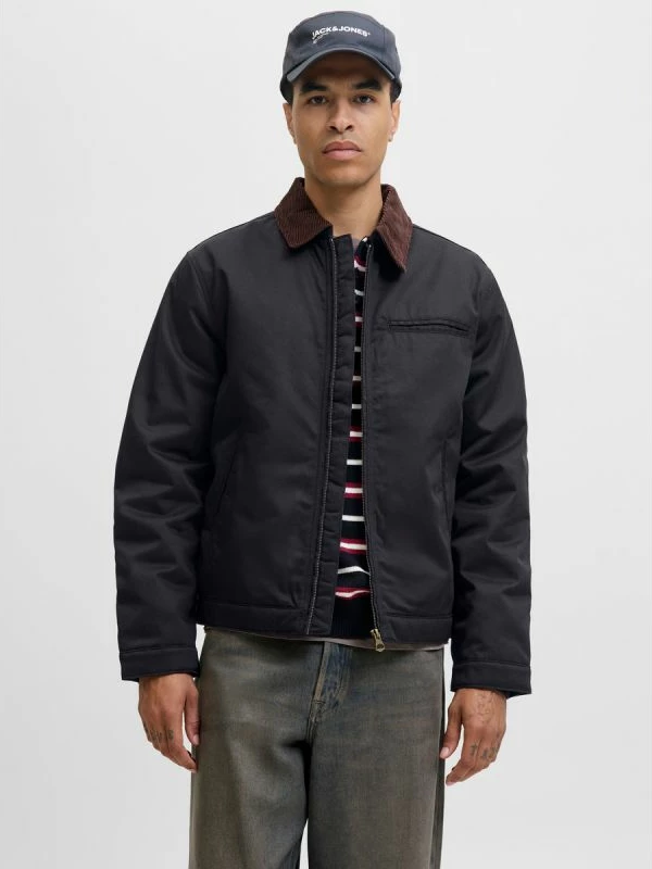 Jakne për meshkuj Jack&Jones, e zezë