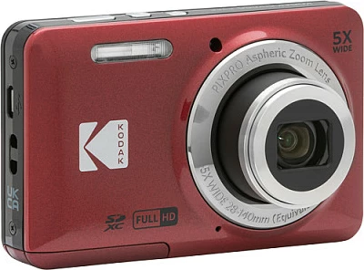 Kamerë digjitale Kodak Friendly Zoom FZ55RD, Full HD, 2.7", e kuqe