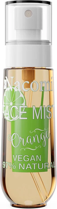 Mist për fytyrë dhe trup për femra Nacomi Vegan Natural Orange, 80ml