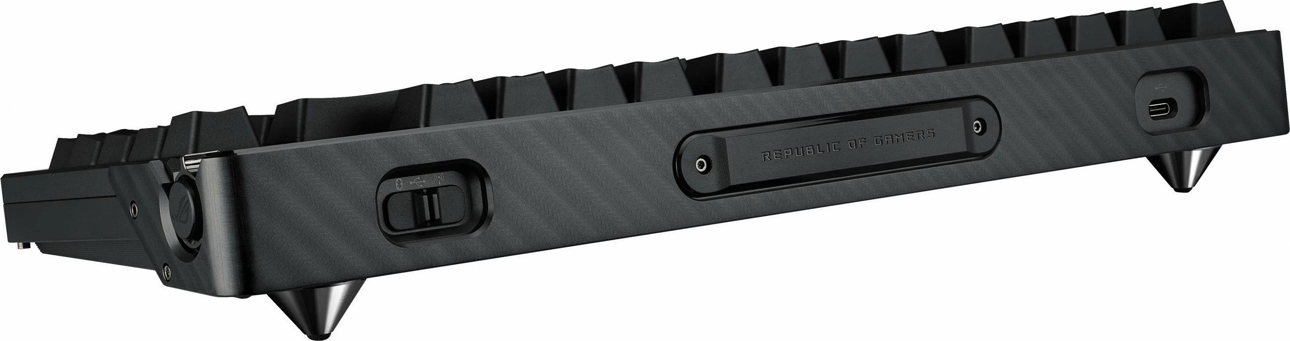 Tastierë mekanike ASUS ROG Azoth Extreme, 75%, RGB, OLED, Wired & Wireless, QWERTZ, e zezë