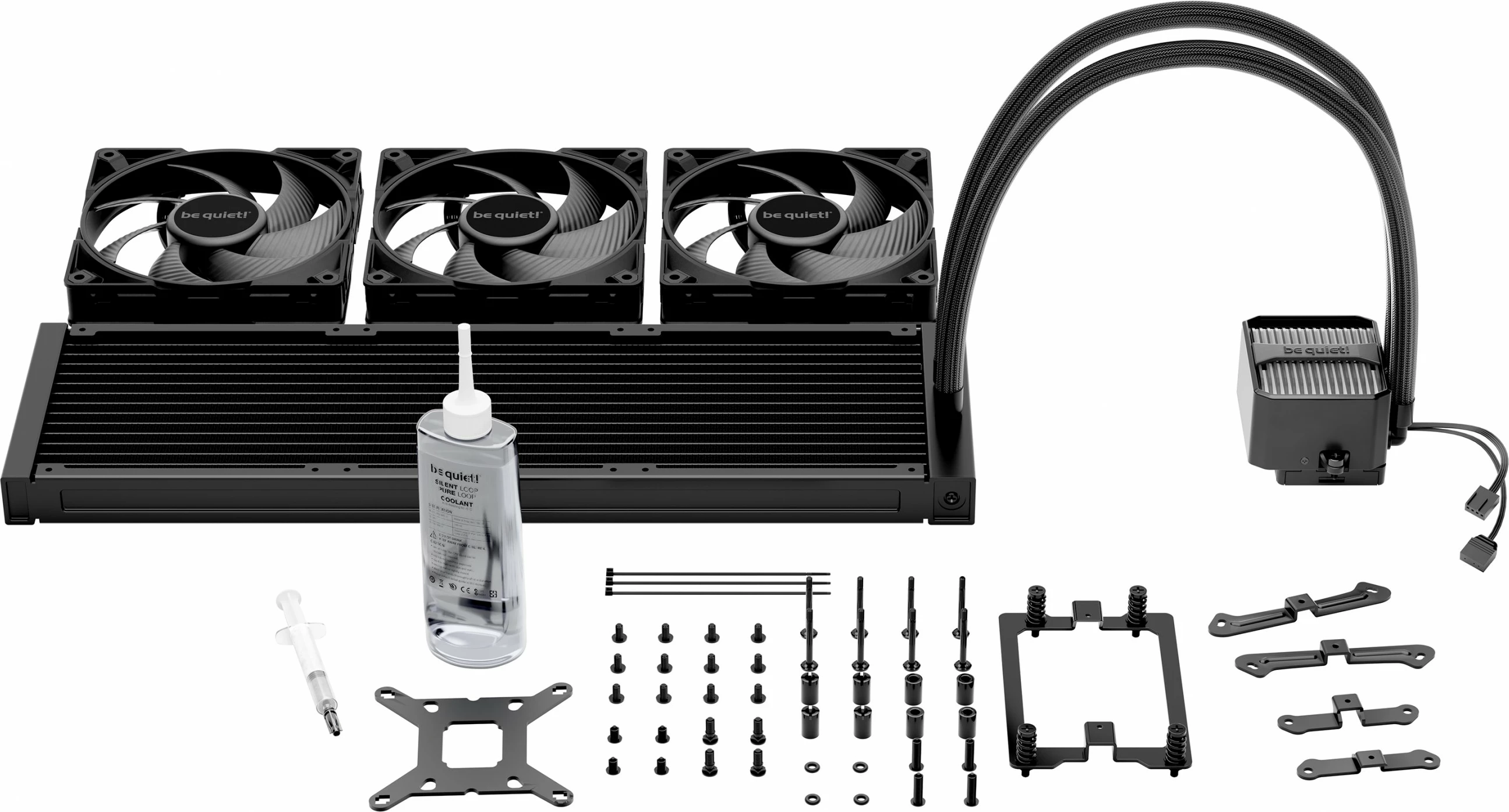 Ftohës uji Be Quiet! Silent Loop 3 420 mm, 14 cm, i zi