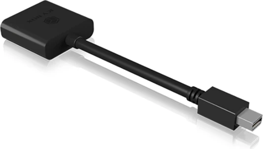 Adapter Mini DisplayPort në HDMI ICYBOX IB-AC538a 0.15 m 1920×1200@60Hz Plug & Play, i zi, 1 copë