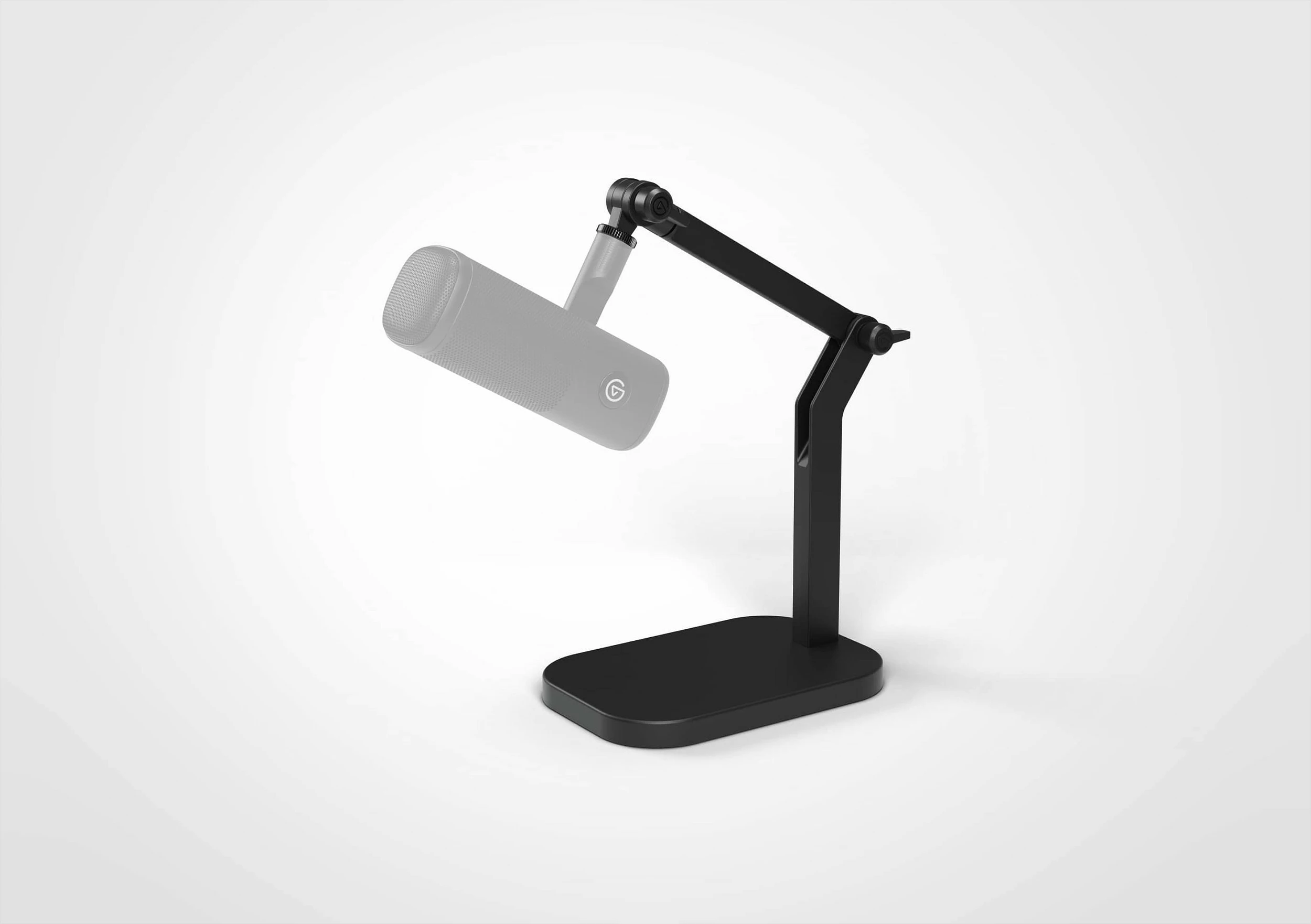 Stativ tavoline për mikrofon Elgato Wave Desk Stand, fije 1/4", metal, 360°, i zi