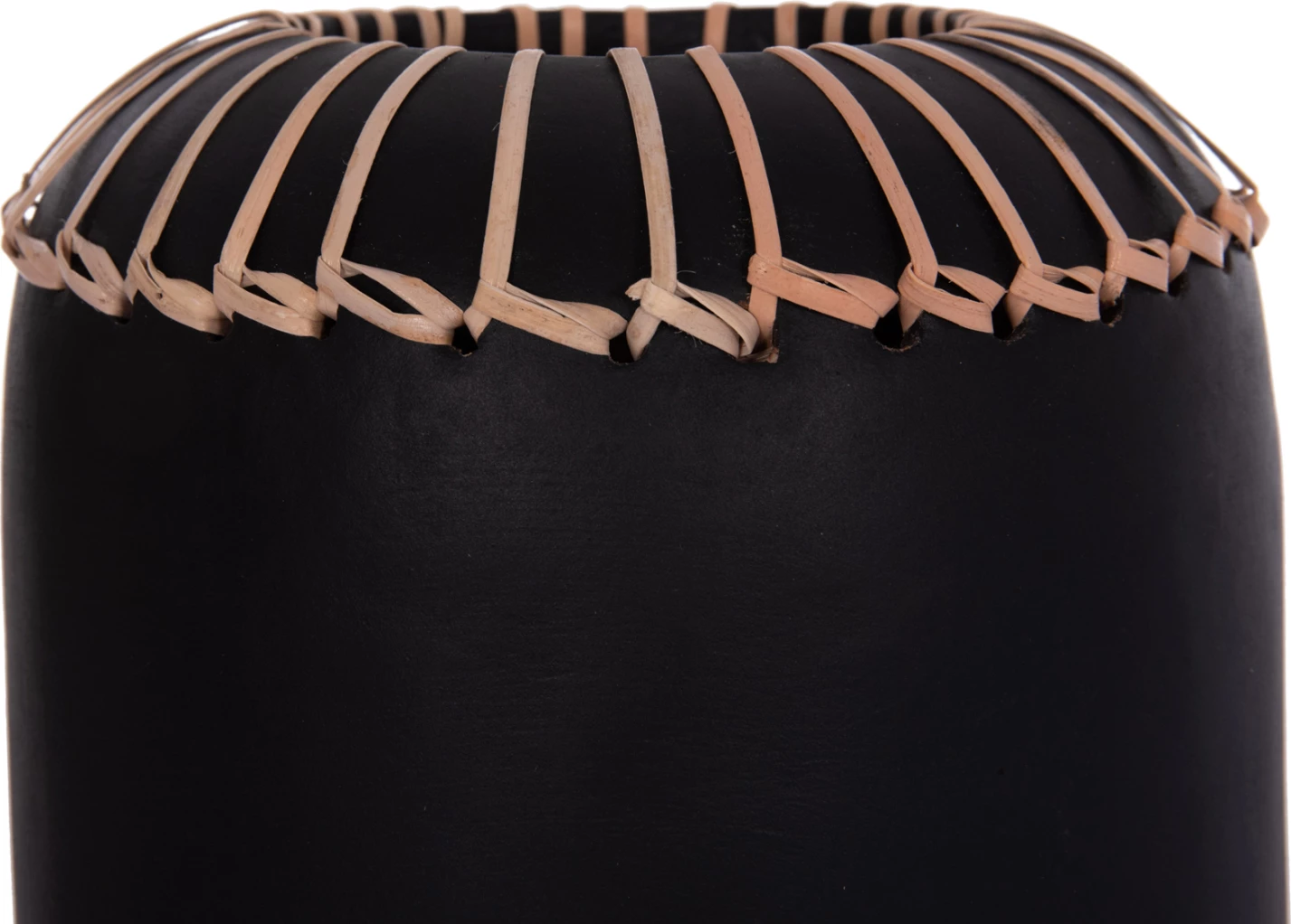 Vazo dekorative tavoline LENNOX, terrakotë, e zezë, FH4675.01S, 18x33cm