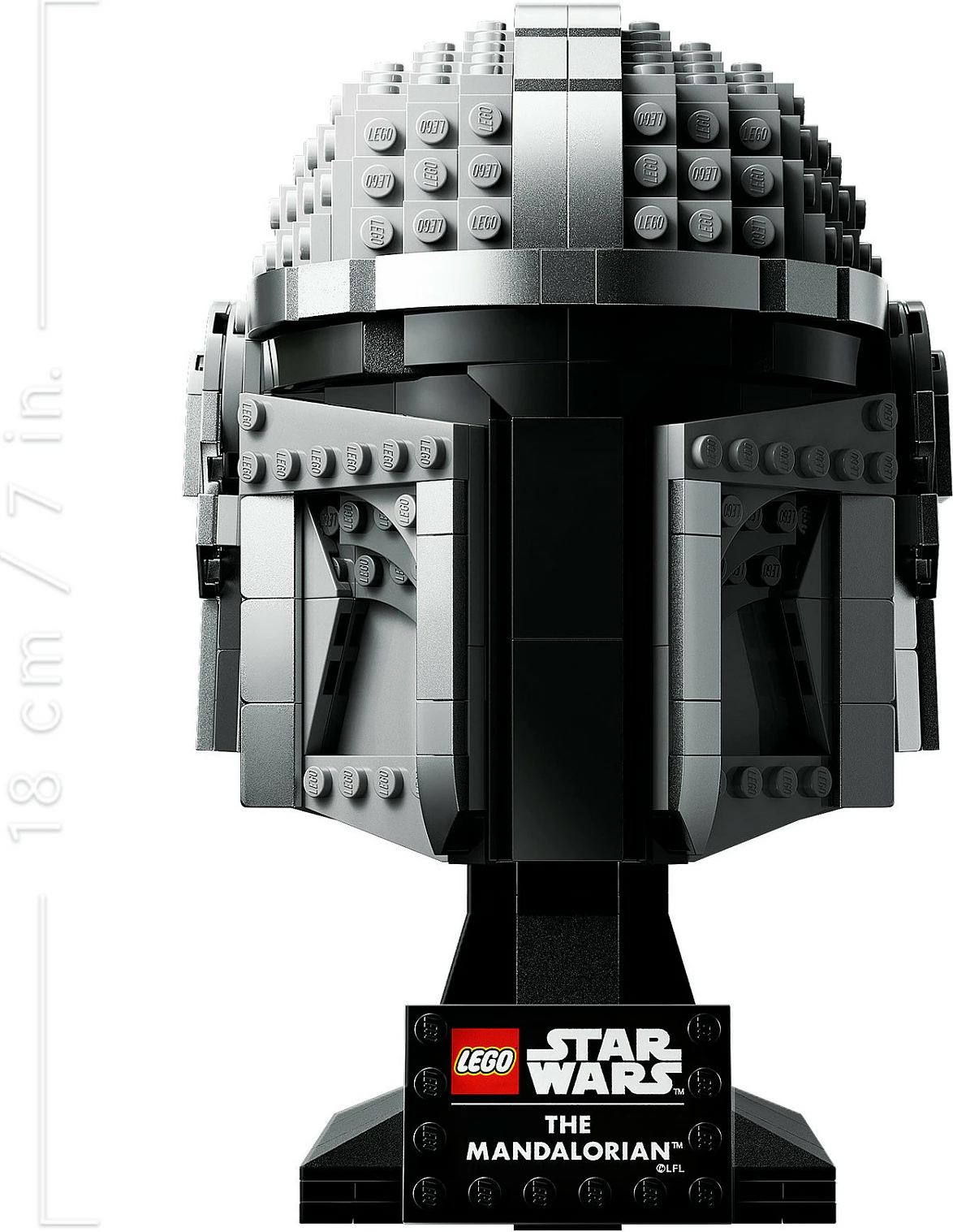 Set ndërtimi LEGO Star Wars The Mandalorian Helmet, 584 pjesë, shumëngjyrësh