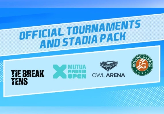 Tennis World Tour 2 - Official Tournaments and Stadia Pack DLC EN Global