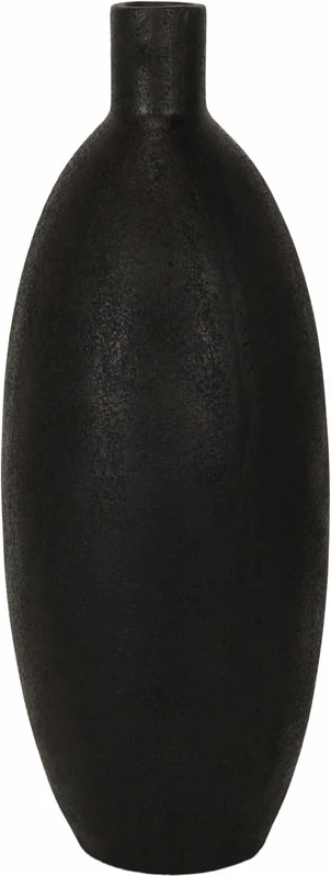 Vazo AIVA, e zezë, MgO, 23x23x61cm