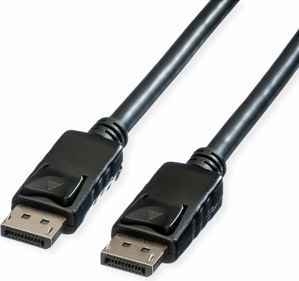 Kabllo DisplayPort ROLINE DP-DP v1.2, 7.5 m, e zezë
