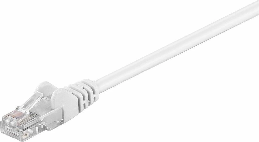 Kabllo patch rrjeti Goobay 68614 CAT5e U/UTP 0.25 m, e bardhë
