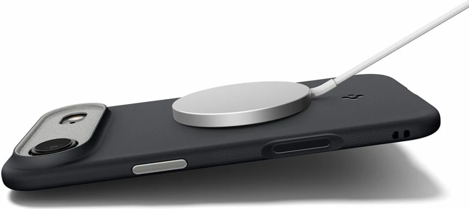 Mbështjellës, Spigen, Nano Pop MagSafe, për Apple iPhone 17 Air, me MagSafe, poliuretani, i zi