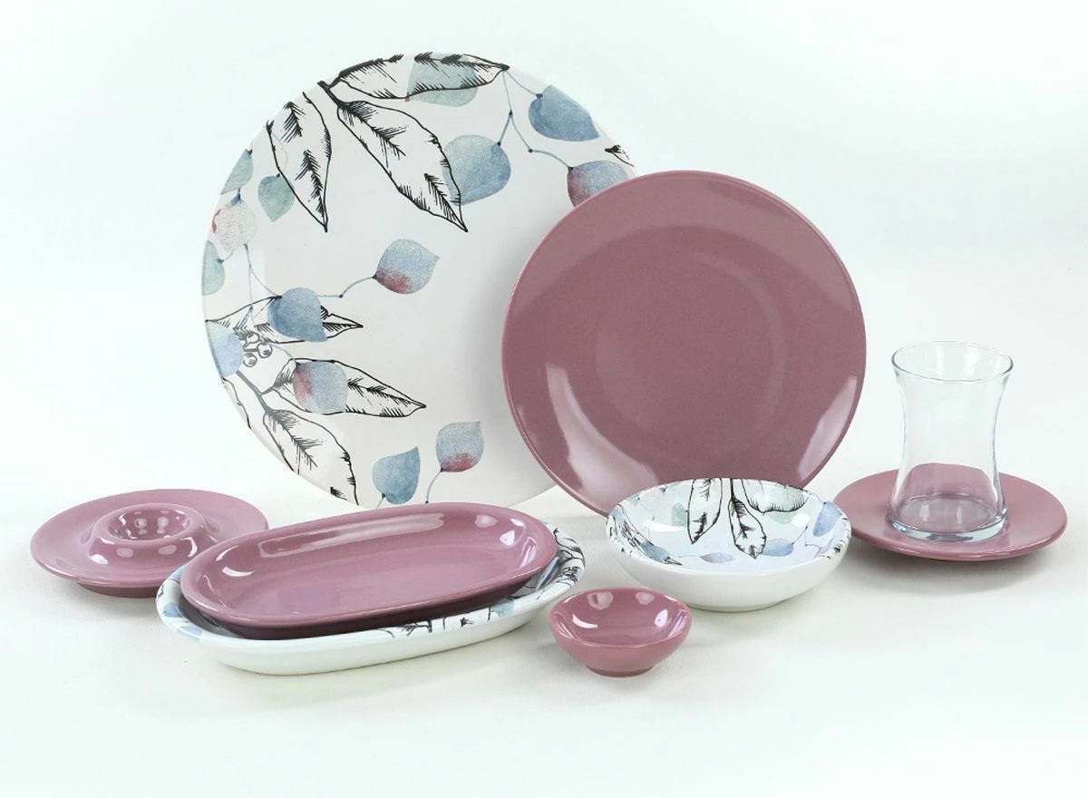 Set mëngjesi 50 pjesësh, Hermia Concept, TV087050F3X2AJ47100MAP0300