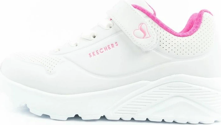 Atlete për fëmijë Skechers, të bardha