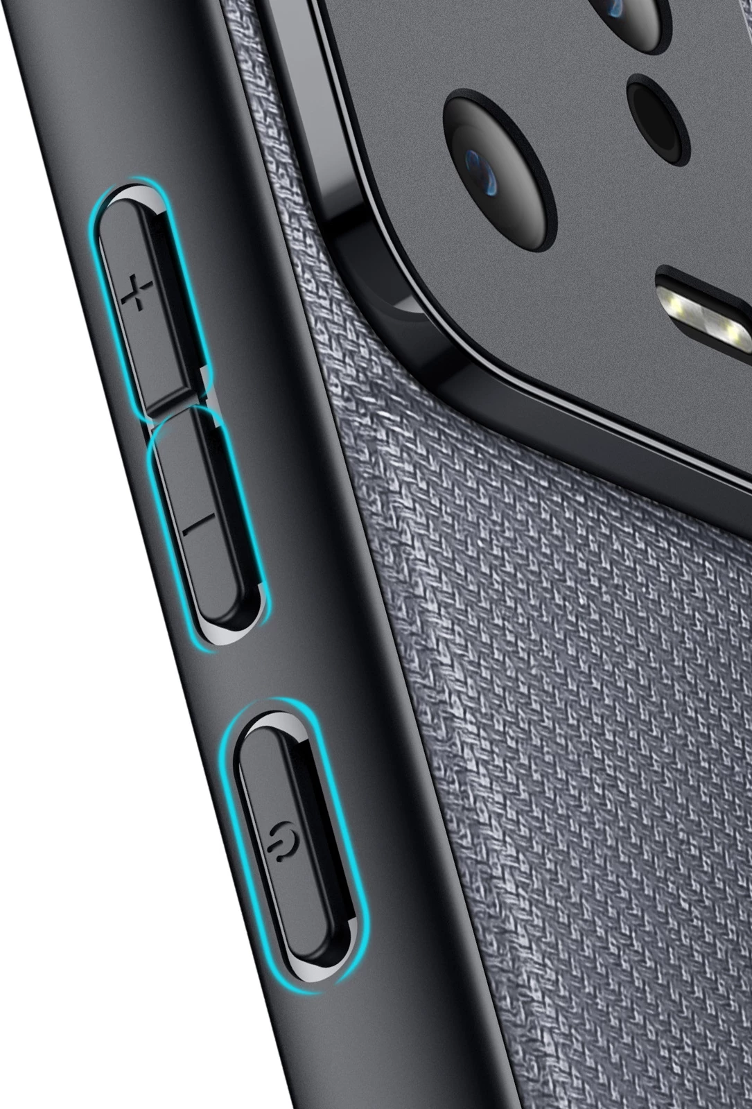 Mbështjellës Dux Ducis Fino për Xiaomi 13, Gri