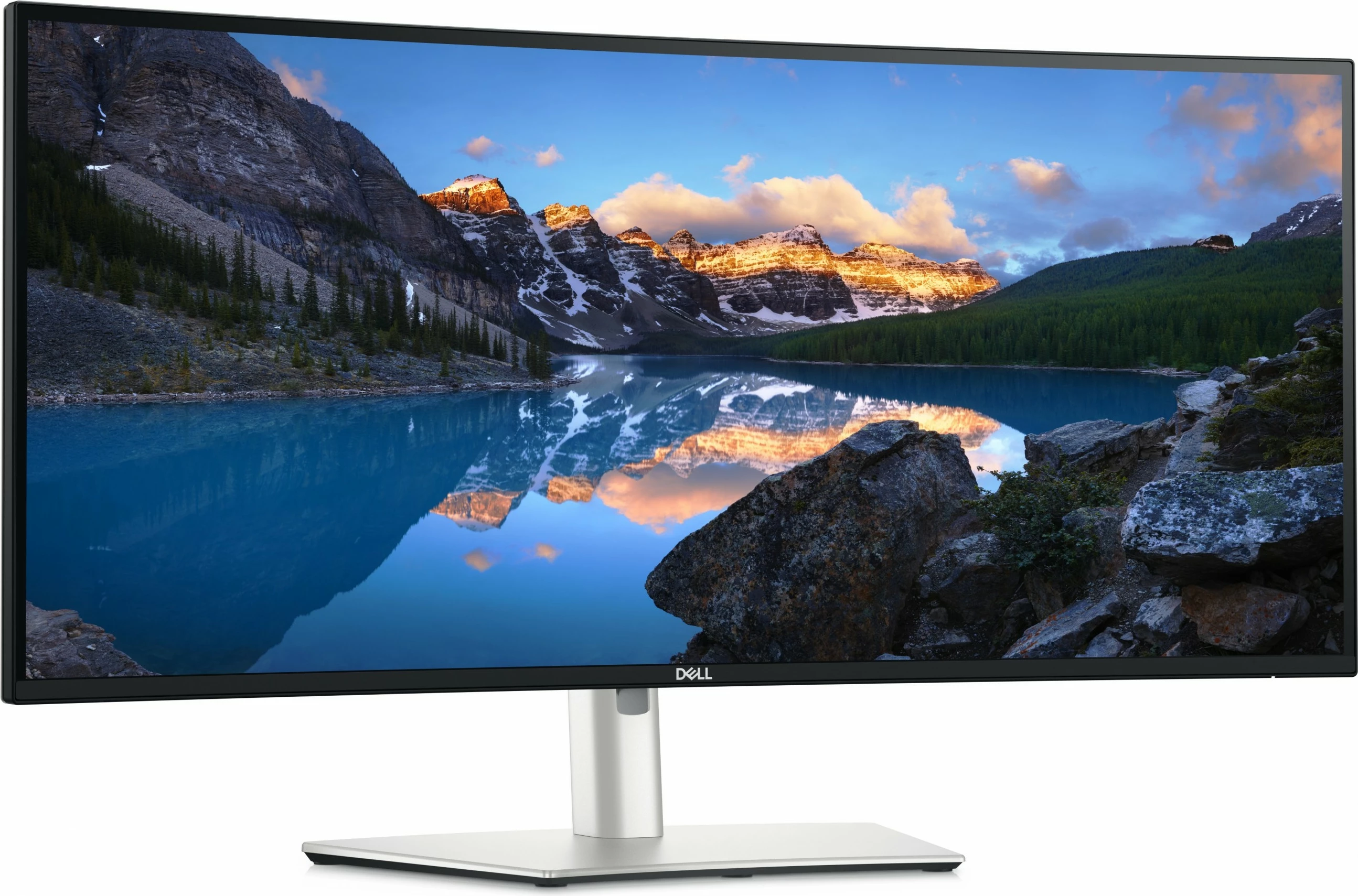Monitor DELL UltraSharp U3425WE, 34", Wide Quad HD, i argjendtë
