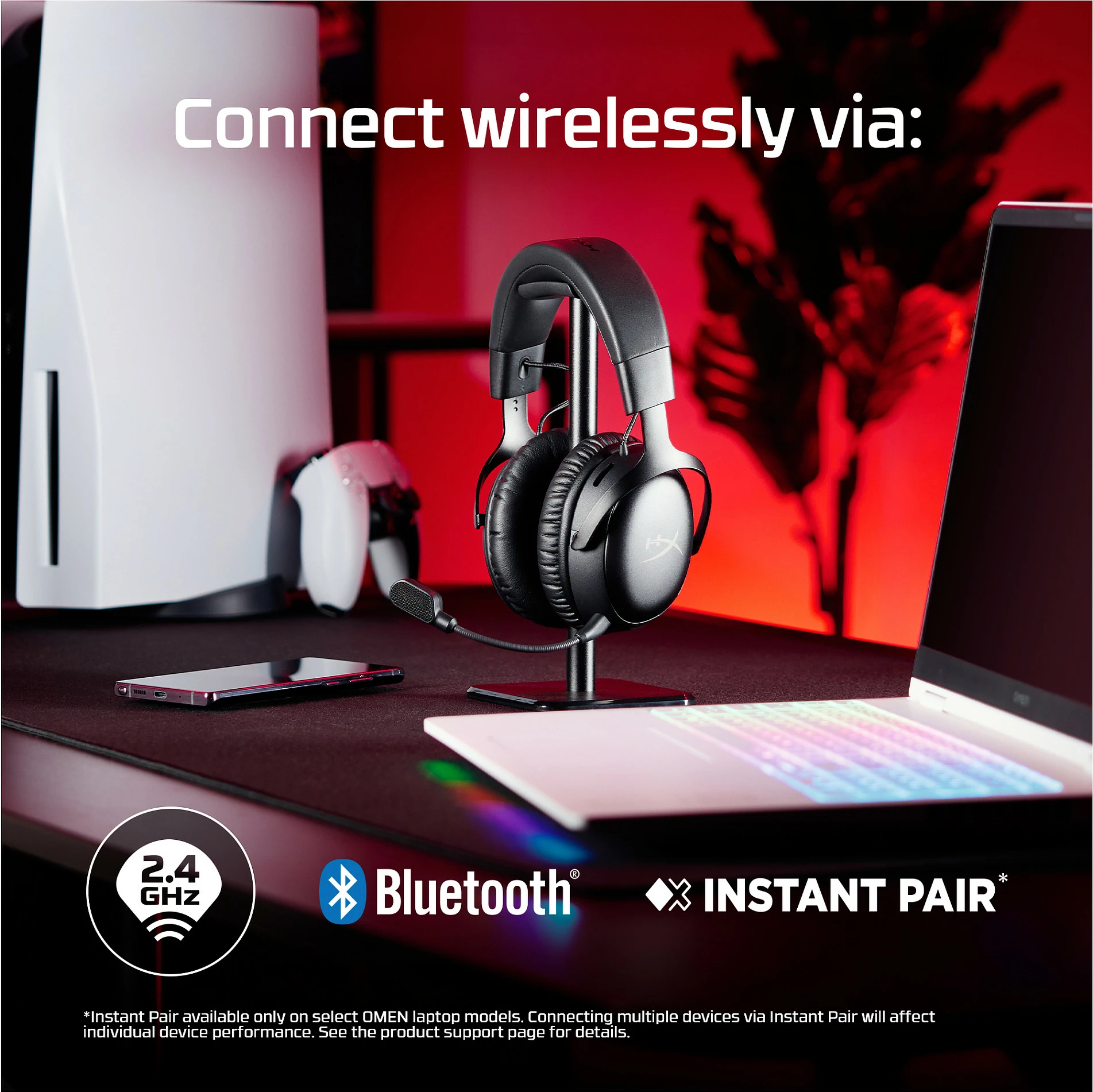 Kufje HyperX Cloud III S Wireless Gaming Headset, Bluetooth 5.3, 120h, të zeza
